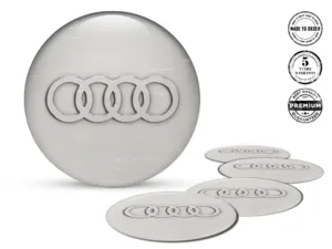 Audi Adesivi Cupola Edizione Emblemi Resina Custom